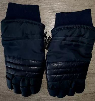 Mens MIDNIGHT BLUE GLOVES LEATHER SWIX FLEXOR RINEHART One Size SUPER CONDITION! • $15.96