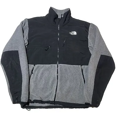 The North Face Denali Retro Full Zip Men’s Large Polartec Fleece Jacket Gray • $39.99