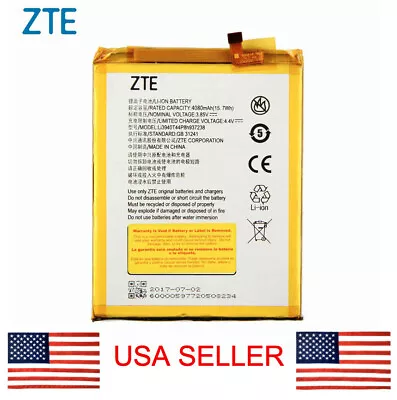 ZTE Blade Z Max Z982 Internal Phone Battery Li3940T44P8h937238 NEW ORIGINAL OEM • $11.40