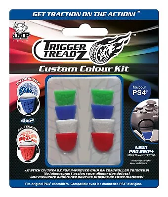 $14.19 • Buy Trigger Treadz: 8-Pack Custom Colour Kit (PS4) (Sony Playstation 4)