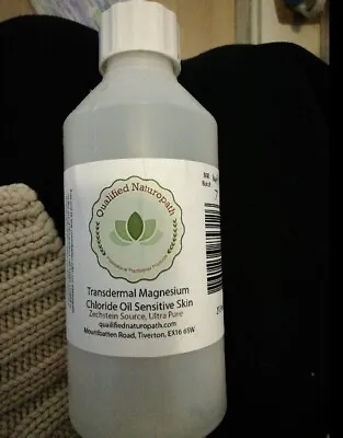 275ml Sensitive Skin Transdermal Magnesium Chloride Oil - HALF FULL!  • £4.99