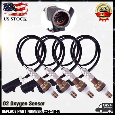 4 SET Oxygen O2 Sensor For Ford F150 ESCAPE MUSTANG 4.2L 4.6L 5.4L 234-4046 • $37.68