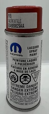 Chrysler Jeep Dodge Ram Mopar Lacquer Spray Paint TANGERINE METALLIC EO4889829AA • $28.95