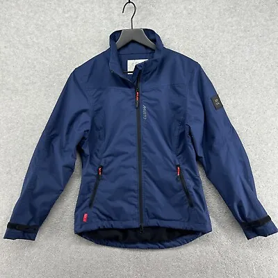 Musto Jacket Womens Size 8 Zara Phillips 176 Blue Full Zip Windbreaker • $89.90