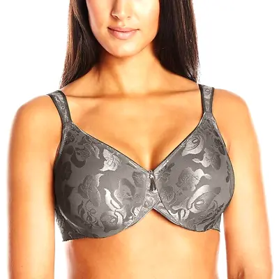 Wacoal 85567 Awareness Underwire Bra 36C Silver Sconce Full Coverage $68 NWT • $34.95