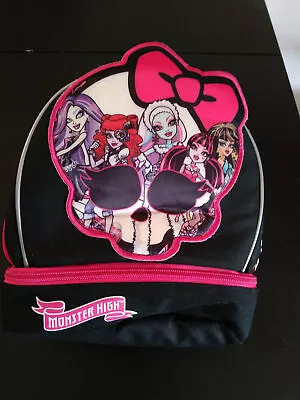 Monster High Ghoulishly Girls Canvas Insulated Lunch Bag • $12.99