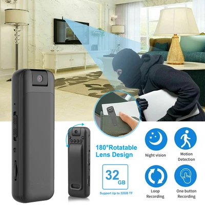 £9.99 • Buy NEW Hidden Camera Pen Recorder 1080P HD Security Mini Portable Pocket Body Cam