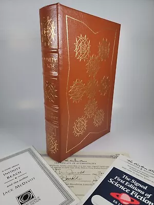 SIGNED Infinity Beach By Jack McDevitt ~ Easton Press 1st Edition W COA Numbered • $69.95