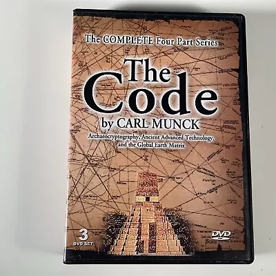 The Code By Carl Munck The Complete 4 Part Series DVD 2005 Ancient Tech UFOs OOP • $100