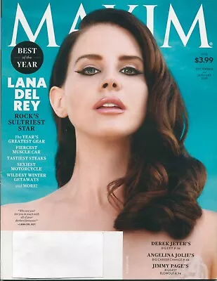 Maxim* Dec & Jan 2015* Lana Del Rey*  new • $5