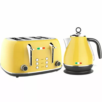 Vintage Electric Kettle And Toaster SET Combo Deal Stainless Steel Not Delonghi • $149.99