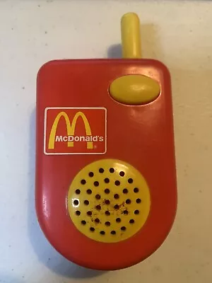 McDonald’s Cash Register Replacement Walkie Talkie Drive Thru Fun Food Toy • $15.99