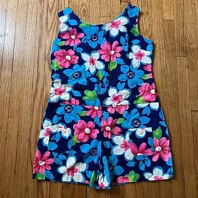 Authentic Vintage Hawaiian Romper Mod 60s Early 70s Hala Moana Extra Large • $65