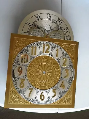 11x15.625  Grandfather Moon Clock Dial For Urgos Mvmt UW03101 (UW03011B Old#) • $40