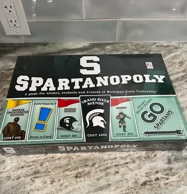 Michigan State University Spartanopoly Board Game NEW • $25