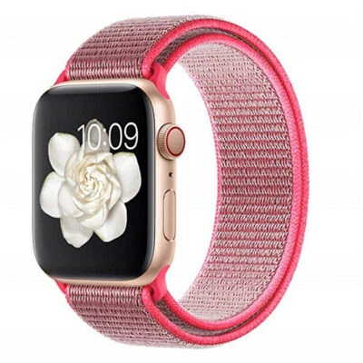 $4.39 • Buy For Apple Watch Sport Nylon Band Strap 38/40/42/44mm IWatch Series 7 6 5 4 3 SE