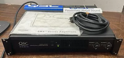 QSC Rmx2450 Power Amplifier RMX 2450 Amp 650@4 Ohm - EXCELLENT  - 4 Available • $499.95