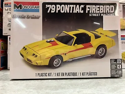 Monogram 1/24 Scale 1979 Pontiac Firebird Street Machine Model Car Kit • $18.95