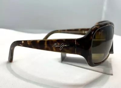 Maui Jim Pearl City Mj 214-10 Brown Tortoise Hcl Bronze Polarized Sunglasses 6 • $70