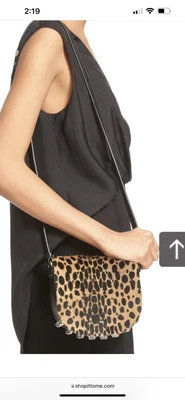 $250 • Buy Brand New Alexander Wang Mini Lia Cheetah Print Crossbody Bag