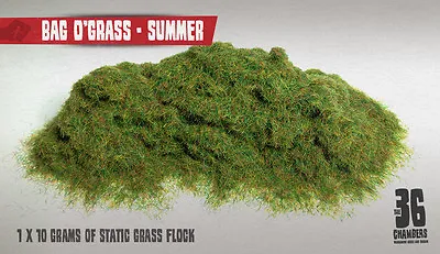 £2 • Buy Bag O'Grass - 2mm Summer Static Grass Flock (10g)