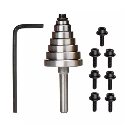 7PCS Multi-Rabbet Top Mounted Bearings Replacement Kit Rabbeting Router Bit Ball • $21.89