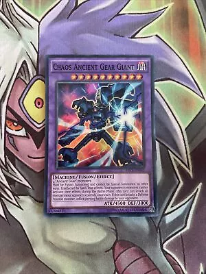 RATE-EN041 Chaos Ancient Gear Giant Super Rare UNL Edition NM Yugioh Card • £5.75