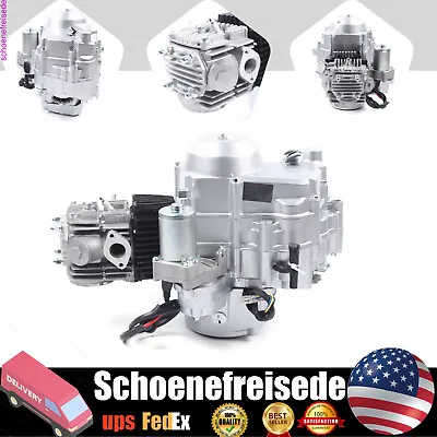 4Stroke 110cc Engine Motor Auto Transmission For 50cc 70/90/110cc Dirt Pit Bike • $189.05