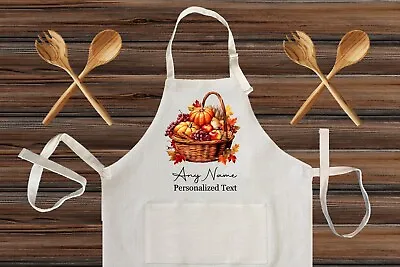 Custom Master Chef Inspired Apron BBQ Chef Party Gift Fall Basket Apron Design • $28.99