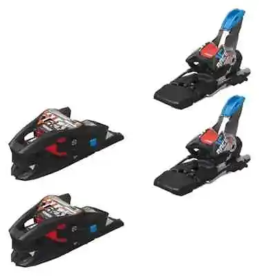 Marker Race Xcell 16 Race Bindings Black Flo Red Fits Nordica Blizzard Volkl Ski • $250