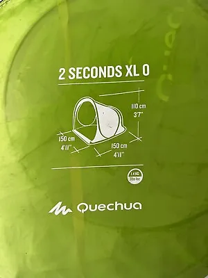 Quechua 2 Seconds XL Tent • £100