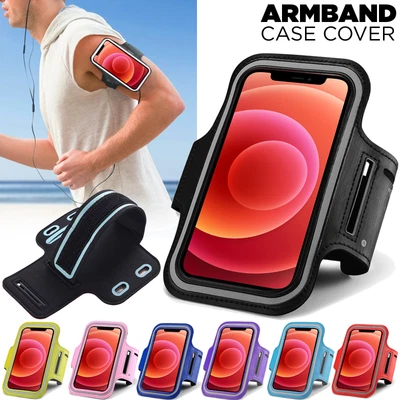 £2.99 • Buy Armband Case For IPhone 11 12 13 14 XR 7 8 SE Running Jogging Phone Holder Cover