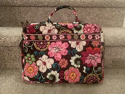 Vera Bradley “briefcase”/laptop Case.  Zip Pocket In Front. Very Nice And Clean • $12.50