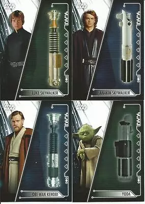 Star Wars Holocron Series Lightsabers Of The Jedi Inserts PICK YOUR CARD Topps • $1.71