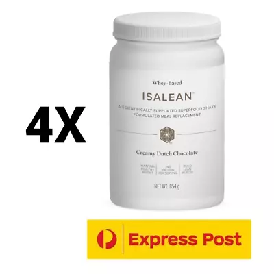 SALE 4 X ISAGENIX IsaLean Protein Shake Meal Replacement 5 Flavours To Choose • $295