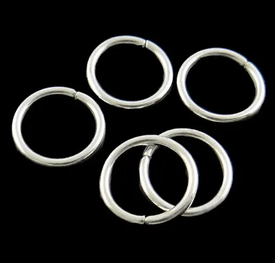 £0.99 • Buy ❤ Silver, Gold, Bronze Plated JUMP RINGS Choose 3mm 4mm 5mm 6mm 7mm 8mm 10mm ❤