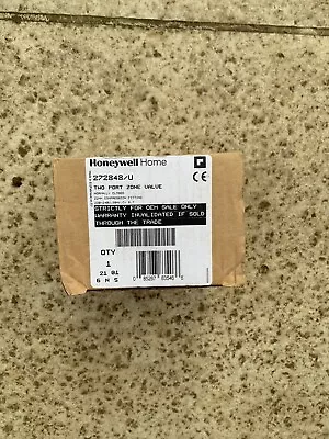 Honeywell Home 272848/u 2 Port Zone Valve 22mm • £37