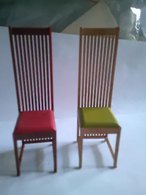 1/12th Reac Rennie Mackintosh Chairs  Read First • £15