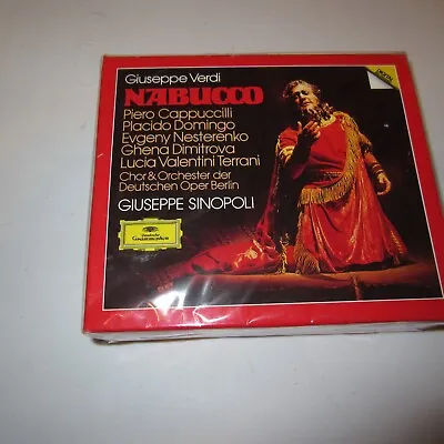 New Sealed 2 Disc CD Deutsche Grammophon ~ Nabucco By Plácido Domingo  • $26.95