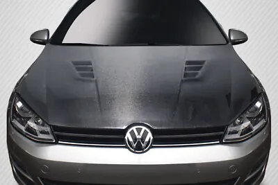 $990 • Buy 10-14 Volkswagen Golf Regulator Dritech Carbon Fiber Body Kit- Hood!!! 114045