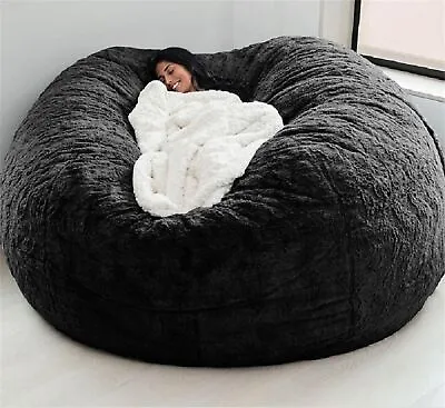 5FT Bean Bag Cover(NO FillerCover ONLY) Big Bean Bag Storage Chair Bean Bag ... • £100.11