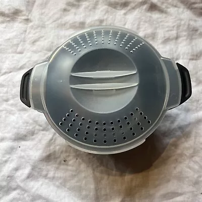 Pampered Chef Microwave Steamer Pot Strainer 4cup • $21
