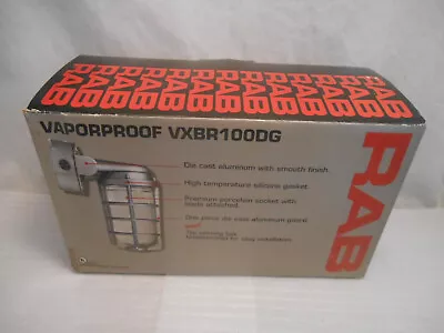 New RAB Vapor-Tight VXBR100DG 150W Explosion Proof Industrial Light Fixture NIB • $50