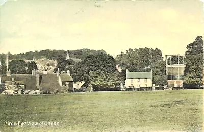 1911   ONGAR  Bird's Eye View Chelmsford Essex  Postcard • £4