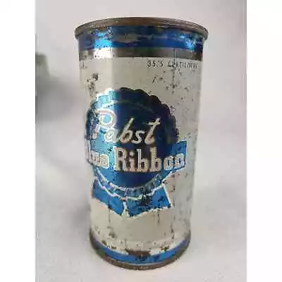 Pabst Blue Ribbon Milwaukee WIS Flat Top Beer Can EMPTY • $47.49