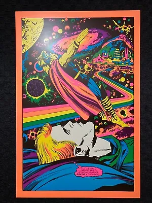 Astral Thor Black Light Marvel Comic Poster By Jack Kirby And Vince Colette • $30