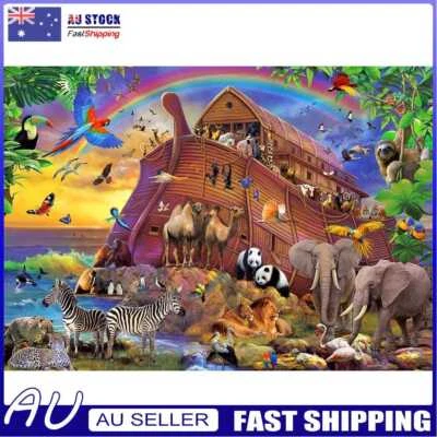 $11.19 • Buy 5D DIY Full Drill Diamond Painting Animals Cross Stitch Embroidery Mosaic