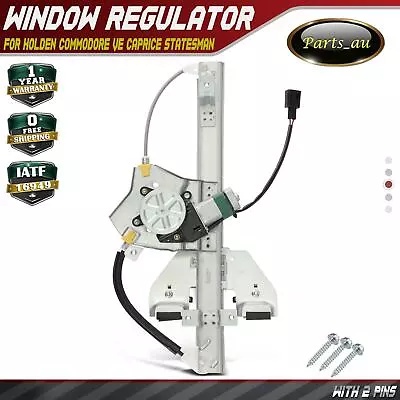 Rear Left Window Regulator W/ Motor For Holden Commodore VE Caprice WM Statesman • $91.99