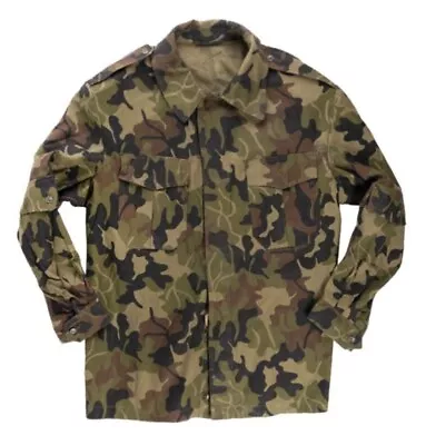 Romanian Army M1990 Leaf Camo Field Shirt Military Camouflage Surplus XX-Large • $34.99