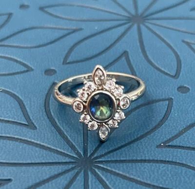 $15 • Buy Ring Bomb Party Happy Days RBP3955 Purple Rainbow Topaz Size 8